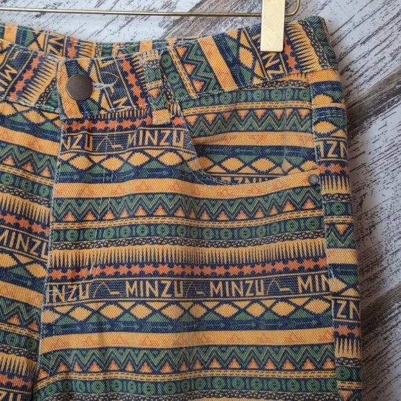 Multicolor Patterned Jeans - Picture 4 of 10